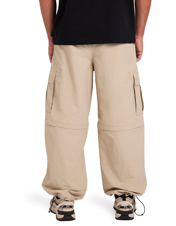 Strike Mission Zip Off Pants In Bone image 2