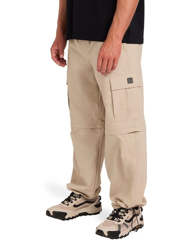 Strike Mission Zip Off Pants In Bone image 3