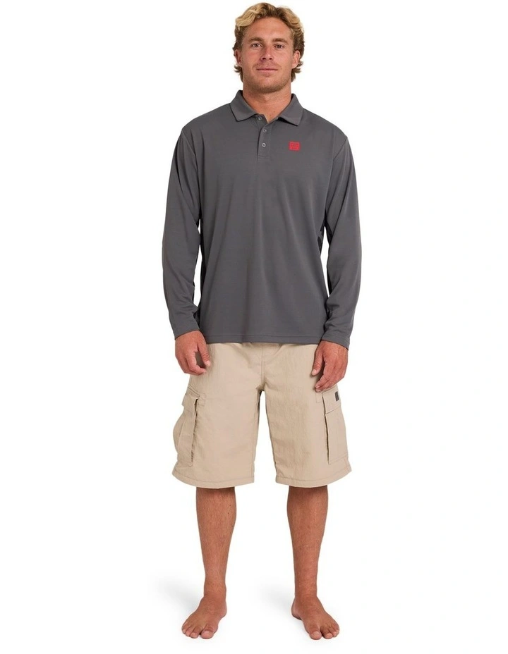 Strike Mission Fisho Long Sleeve Rashguard In Pewter image 5