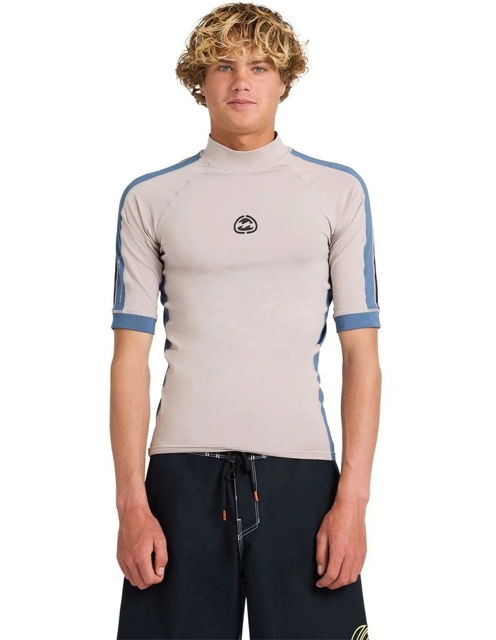 Spec 73 Panel UPF 50 Rashguard In Ash image 1