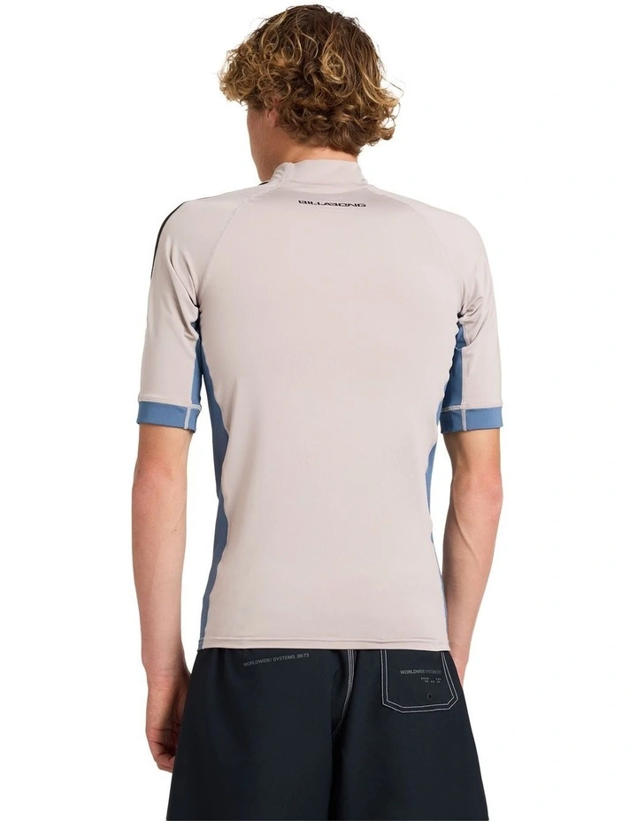 Spec 73 Panel UPF 50 Rashguard In Ash image 2