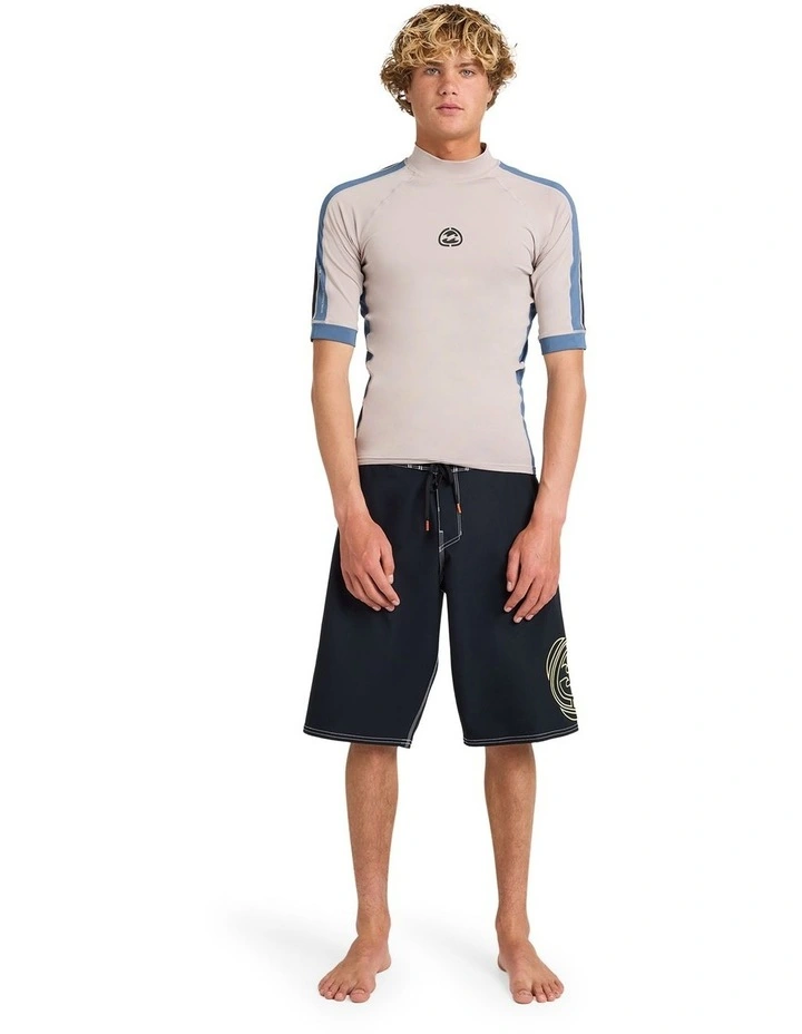 Spec 73 Panel UPF 50 Rashguard In Ash image 5