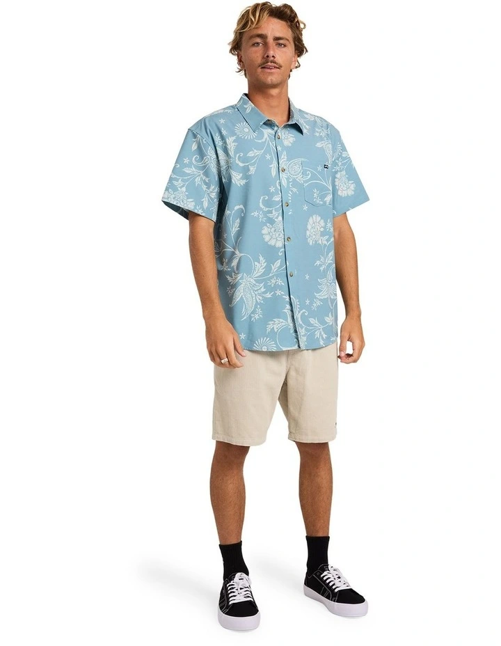 Cabana T-Shirt In Blue Fog image 5