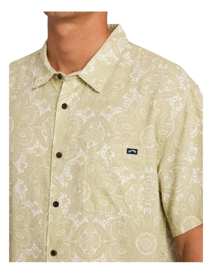 Reclner Shirt In Sand Khaki image 4