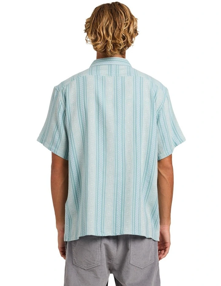 Sundays Jacquard Shirt In Silt Green image 2