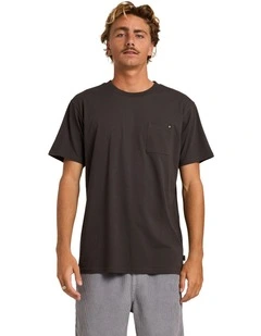 Premium Pocket T-Shirt In Raven