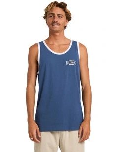 Crossboards Tank In Dark Denim