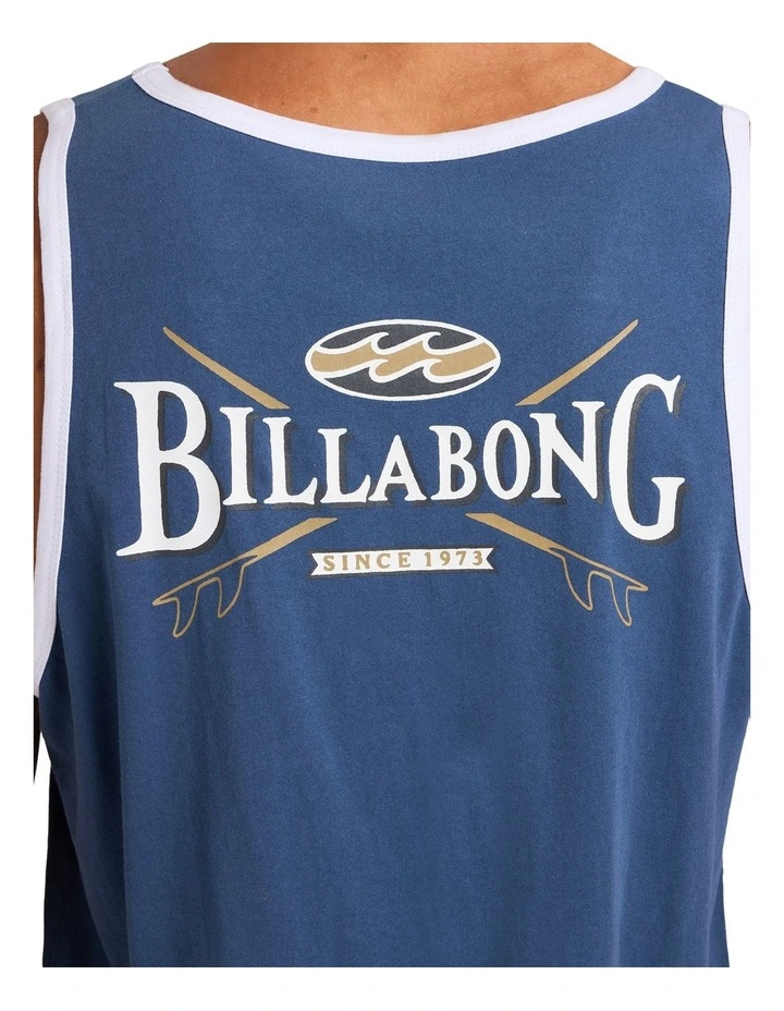 Crossboards Tank In Dark Denim image 4