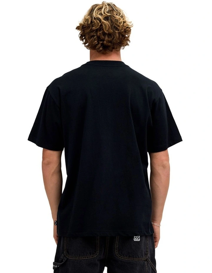 Stringer T-Shirt In Black image 2