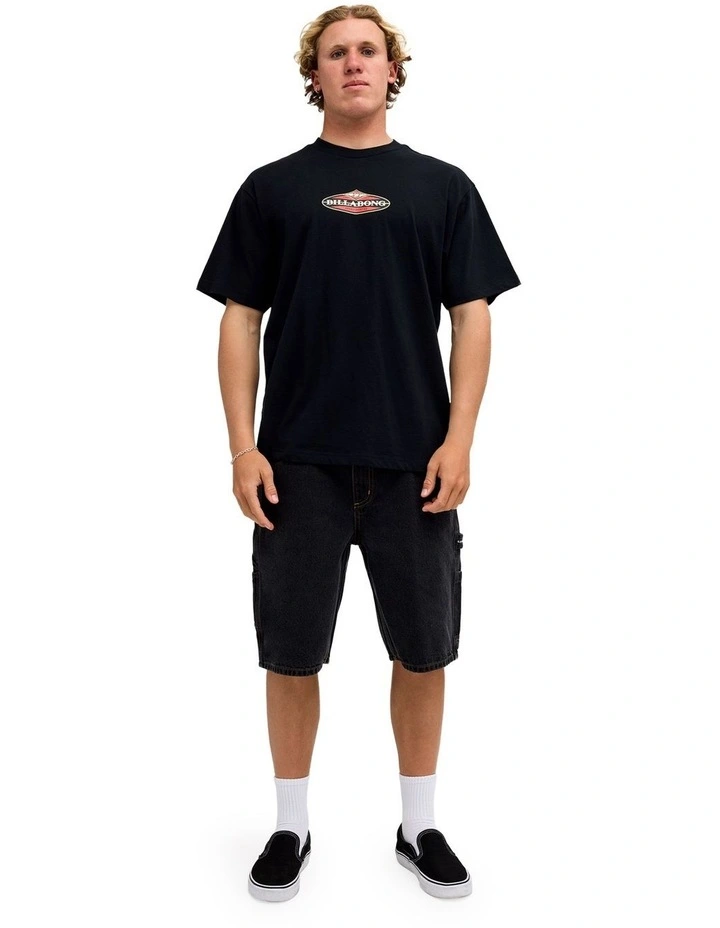 Stringer T-Shirt In Black image 5