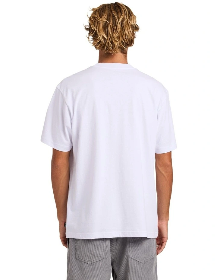 Stringer T-Shirt In White image 2