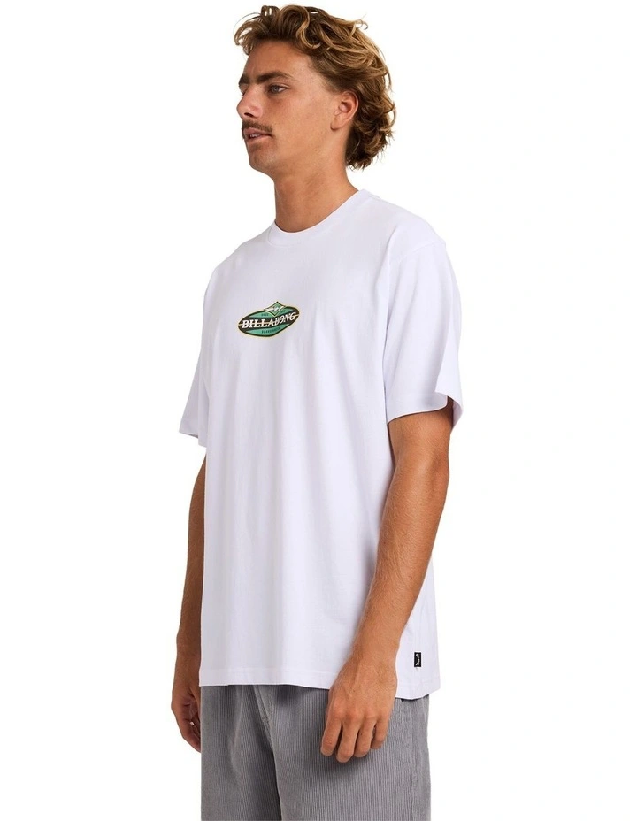 Stringer T-Shirt In White image 3