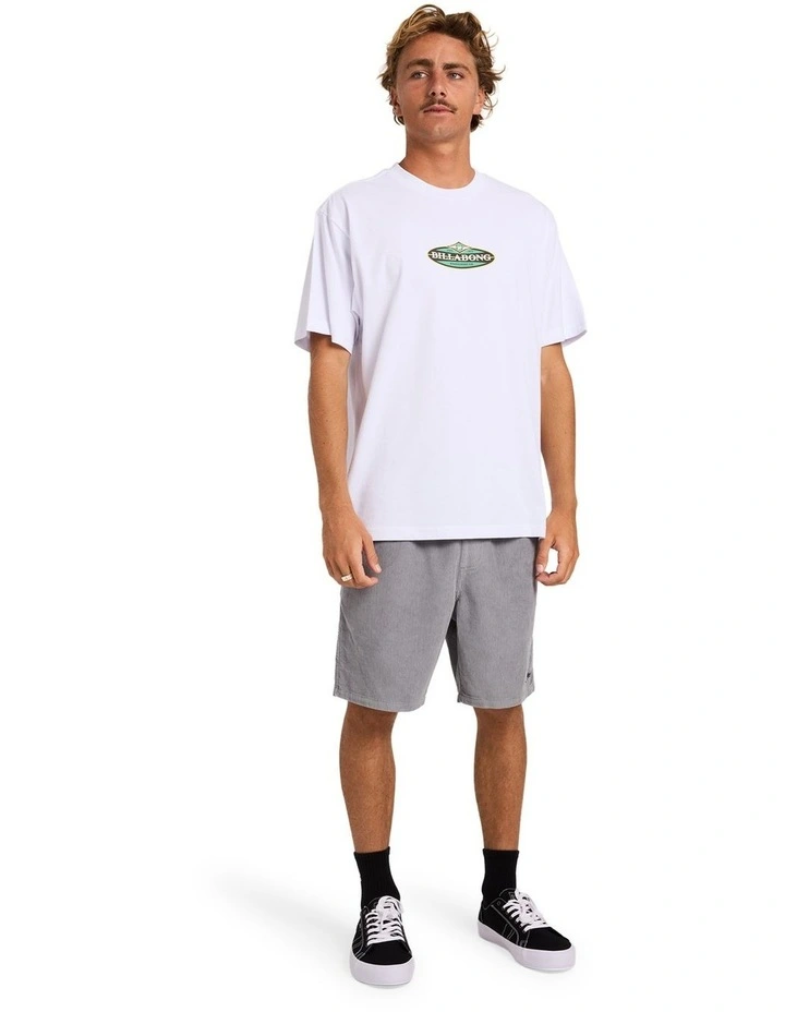 Stringer T-Shirt In White image 5