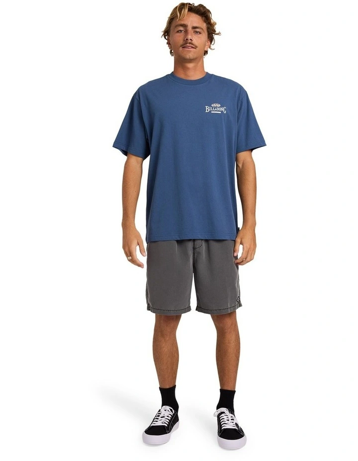 Crossboards T-Shirt In Dark Denim image 5