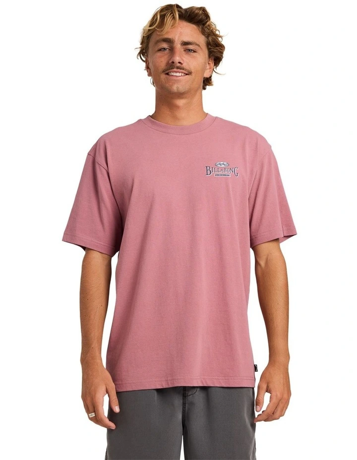Crossboards T-Shirt In Red Dahlia image 1