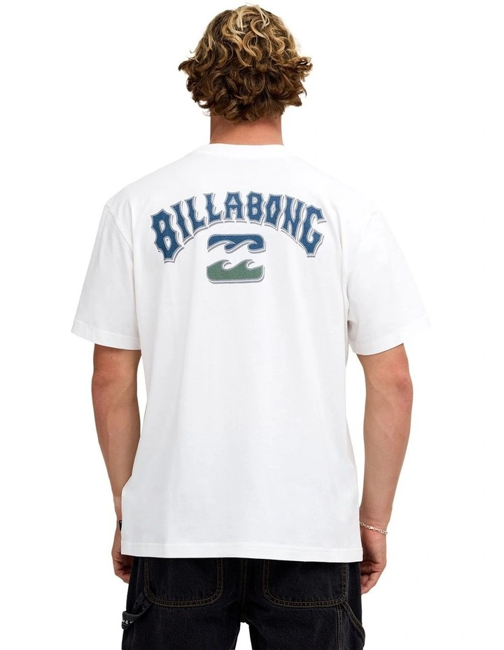 Heritage Arch T-Shirt In Off White image 2