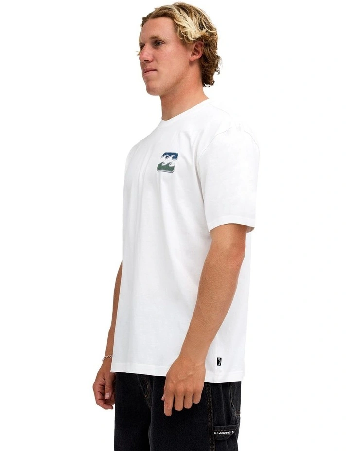 Heritage Arch T-Shirt In Off White image 3