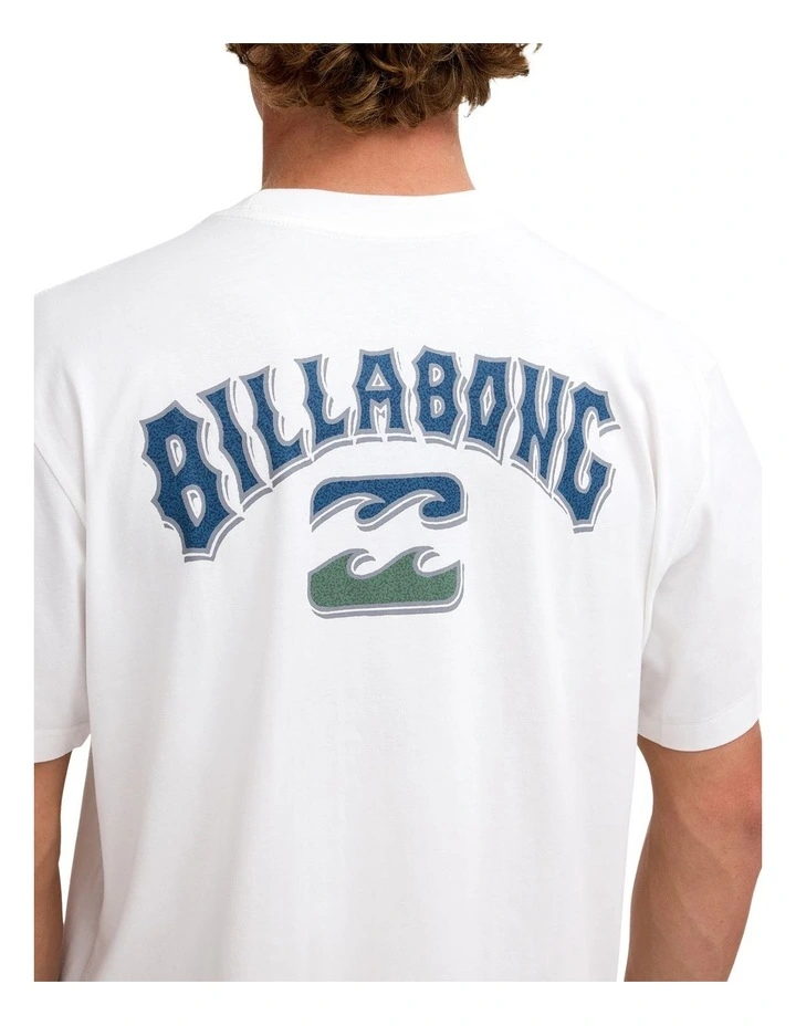 Heritage Arch T-Shirt In Off White image 4