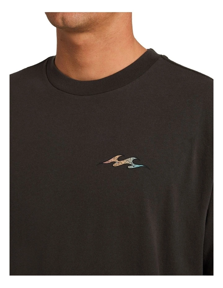 Flare T-Shirt In Raven image 4