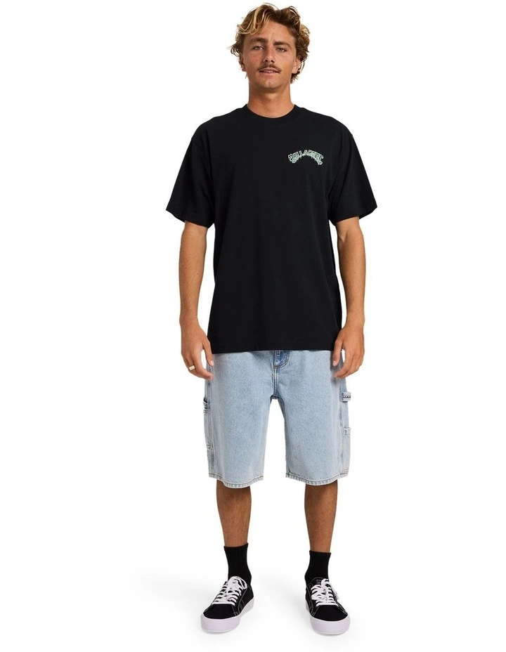 Mod Arch T-Shirt In Black image 5