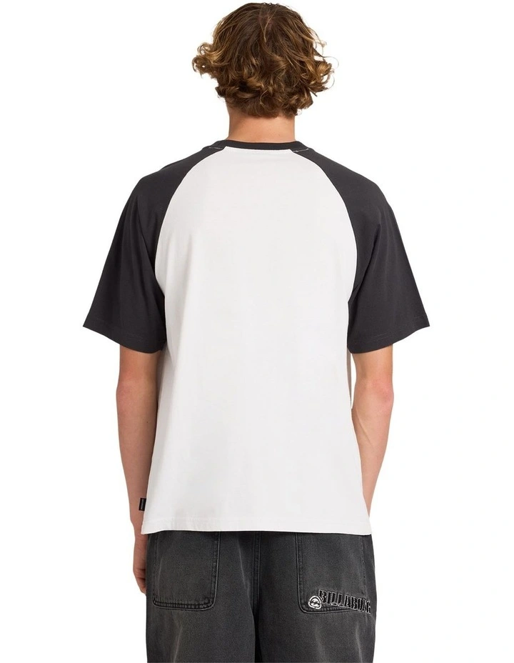 Spec 73 Raglan T-Shirt In Fog image 2