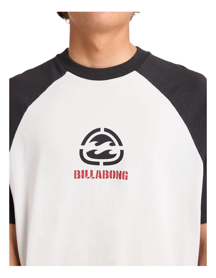 Spec 73 Raglan T-Shirt In Fog image 4