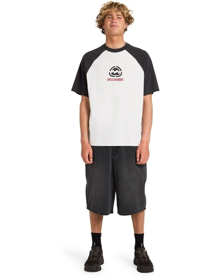 Spec 73 Raglan T-Shirt In Fog image 5