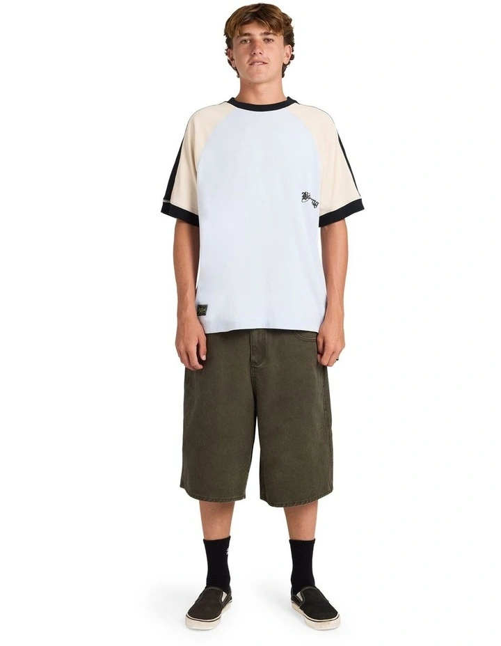 Immortal Panel Shirt In Light Blue image 5