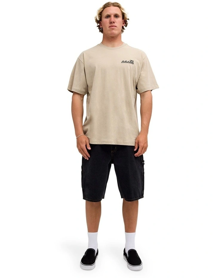 Tilt T-Shirt In Mushroom image 5