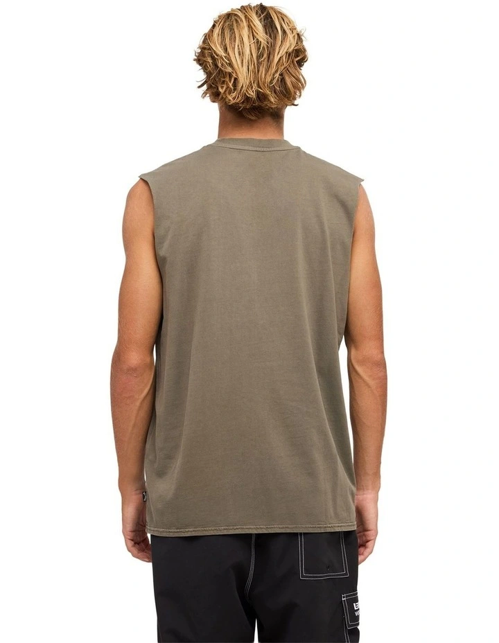 Premium Wave Wash Muscle In Army image 2