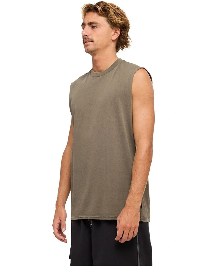 Premium Wave Wash Muscle In Army image 3
