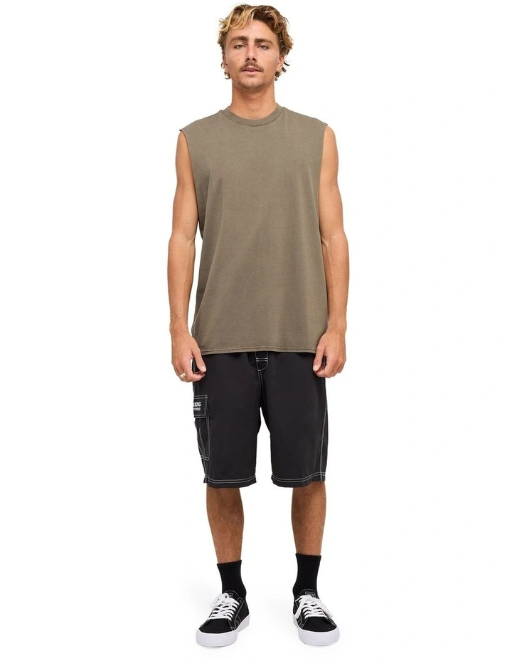 Premium Wave Wash Muscle In Army image 5