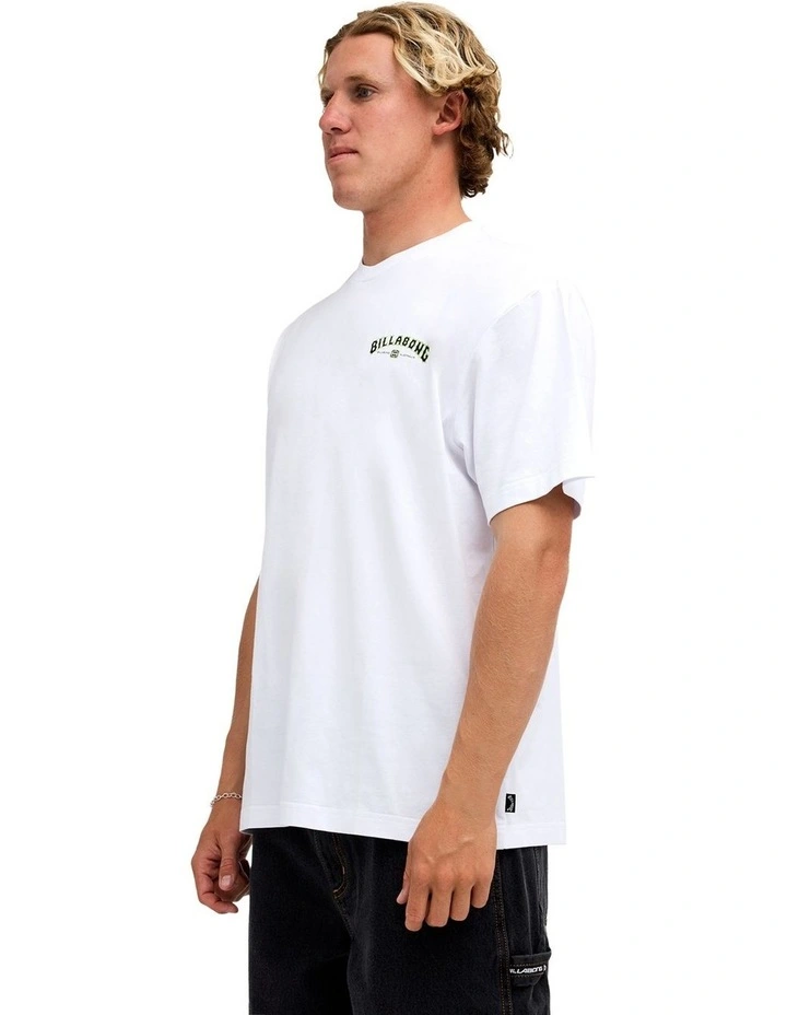 Chrome Arch T-Shirt In White image 3