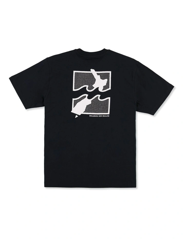NZ Backtrack T-Shirt In Black image 2