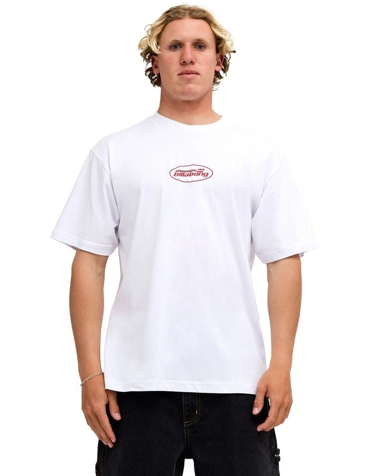 Front Beach T-Shirt In White image 1