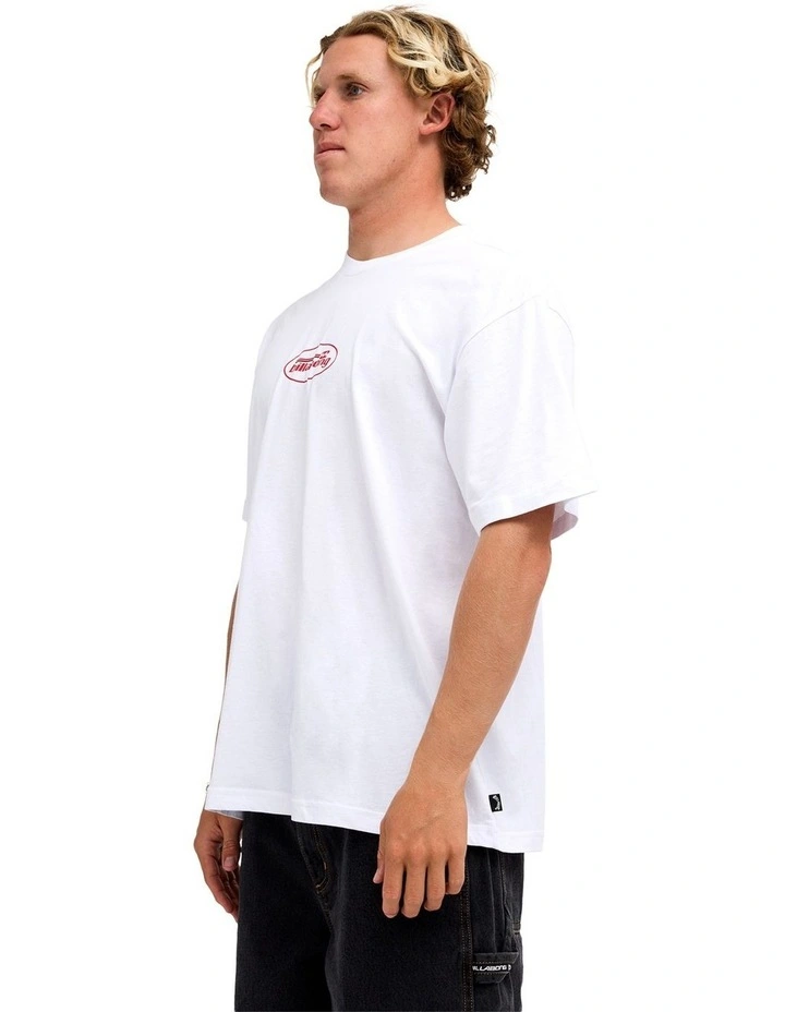Front Beach T-Shirt In White image 3