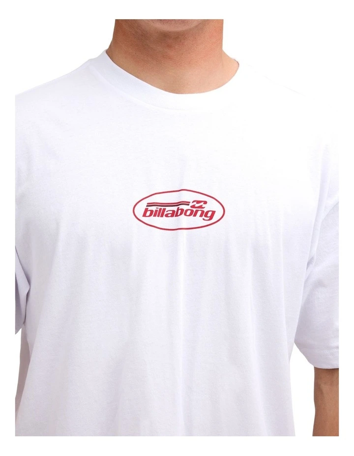 Front Beach T-Shirt In White image 4