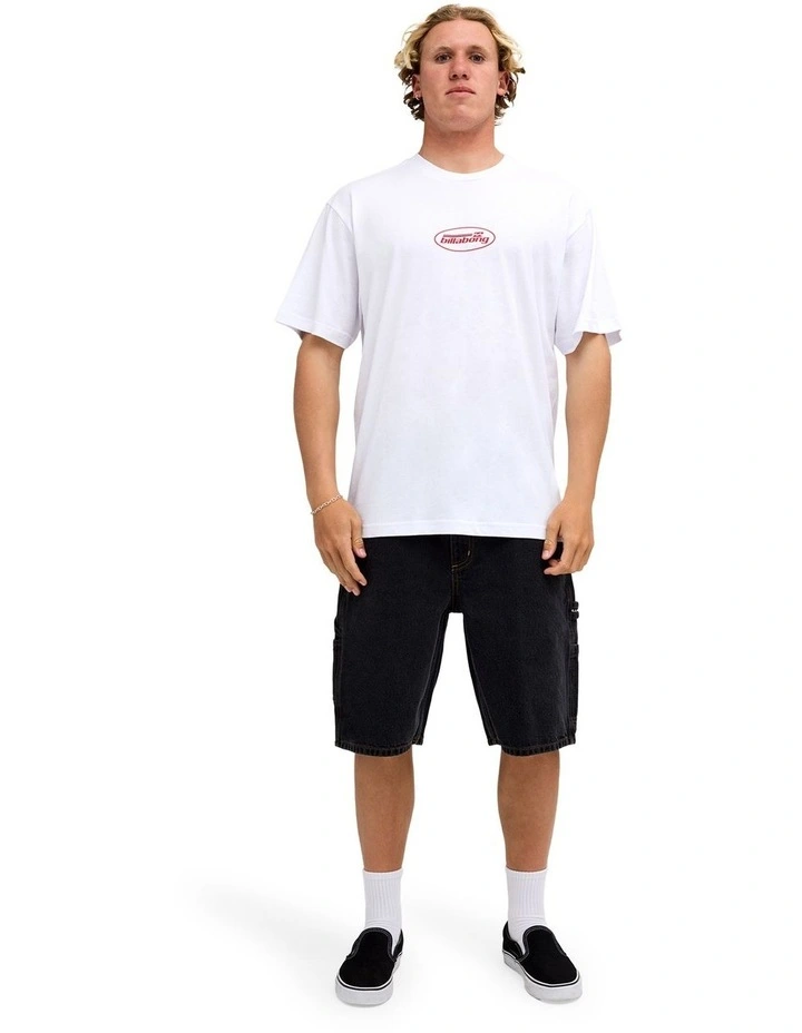 Front Beach T-Shirt In White image 5