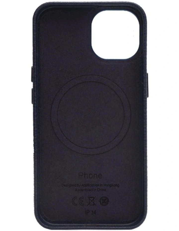 iPhone 14 Pebble Plus Magsafe Case With Screen Protector in Blue image 2