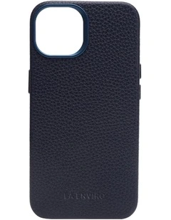 Iphone 14 Pebble Pro Max Magsafe Case With Screen Protector in Blue