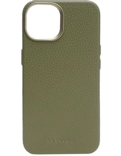 Iphone 14 Pebble Pro Max Magsafe Case With Screen Protector in Green