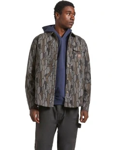 Builders Stretch Overshirt in Grey