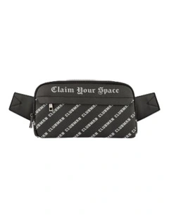 Claim Your Space Belt Bag in Black