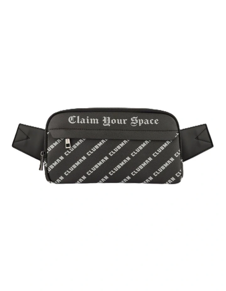 Claim Your Space Belt Bag in Black image 1
