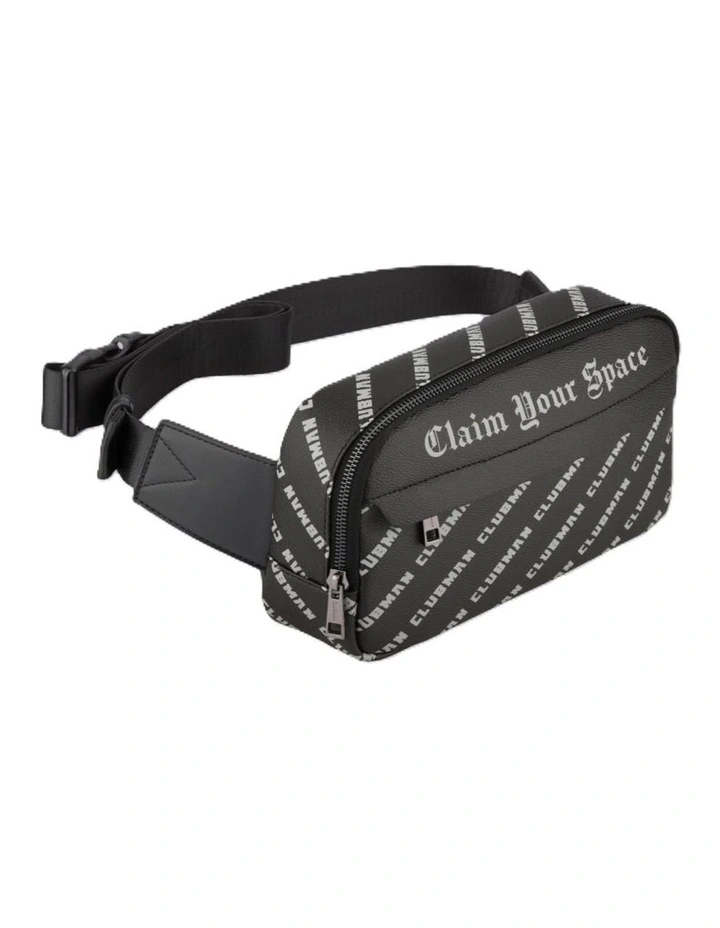 Claim Your Space Belt Bag in Black image 2