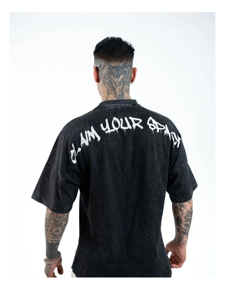 True Grit Tee in Black image 2