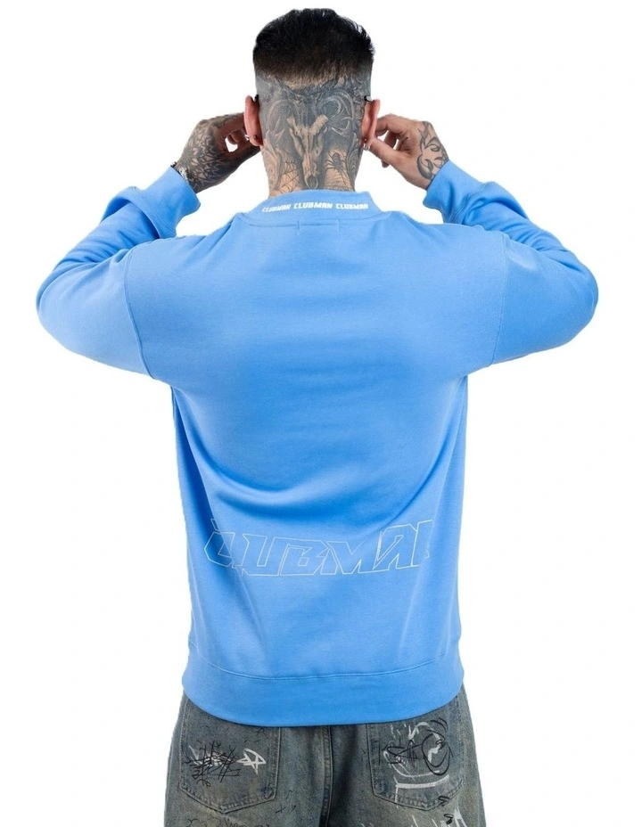 Lumin Sweater in Blue image 2