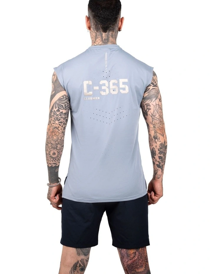 C-365 Flex Singlet in Haze Blue image 2