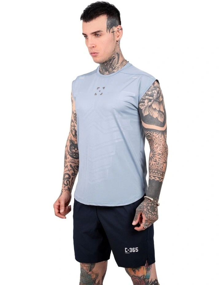 C-365 Flex Singlet in Haze Blue image 3