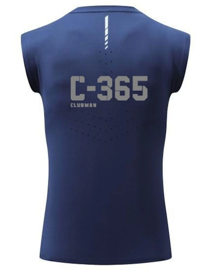 C-365 Flex Singlet in Navy image 3